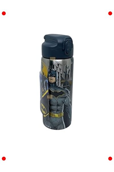 markentegra 600ml Character-Themed Steel Thermos with Straw