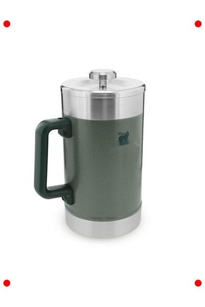 markentegra Klasik French Press Termos - 1.4 Litre Yeşil