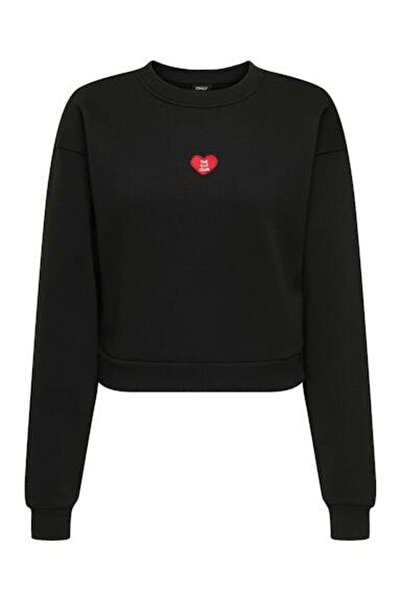 ONLY Women's Black Sweat 15358296