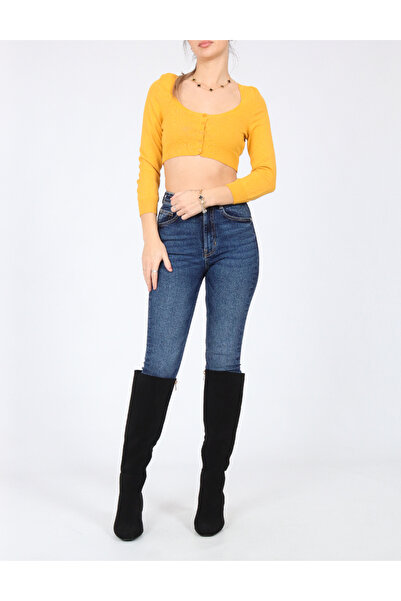 Evendi Cardigan, Yellow