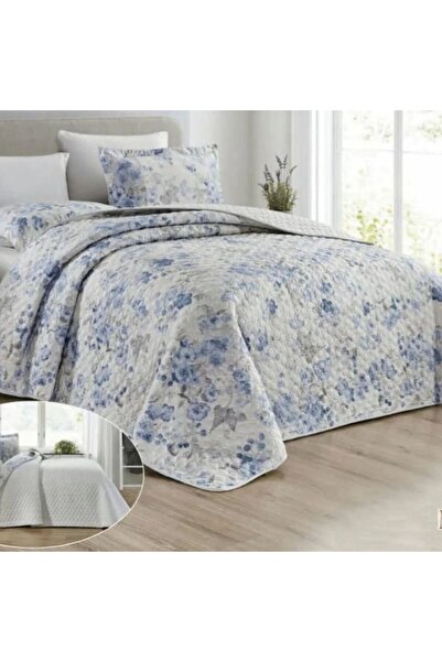 Reiashn Olive summer patterned compressed bedspread, single and a half