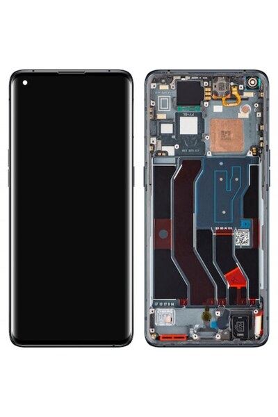 GERICOM Oppo Find X3 Pro Touchscreen Display with Frame - Gloss Black (Impact Safe)