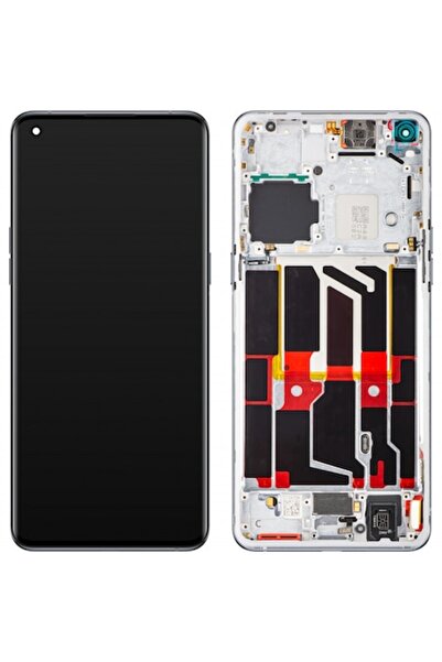 GERICOM Ecran tactil pentru Oppo Find X5 Pro cu ramă, alb (ceramică albă), potrivire precisă (A39), Ser