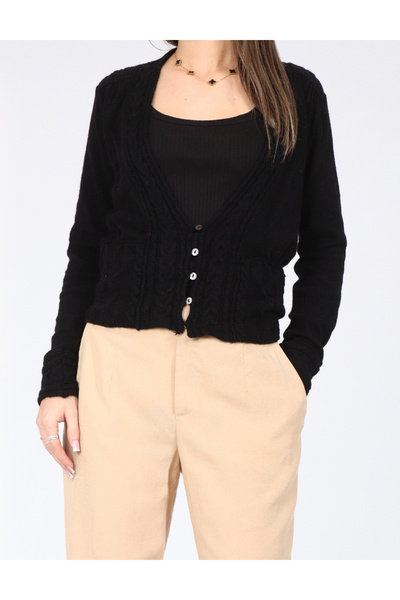 Evendi Cardigan, Black