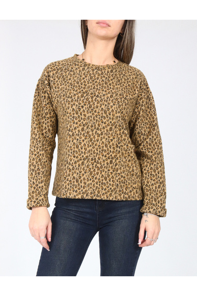 Evendi Blouse, Animal print