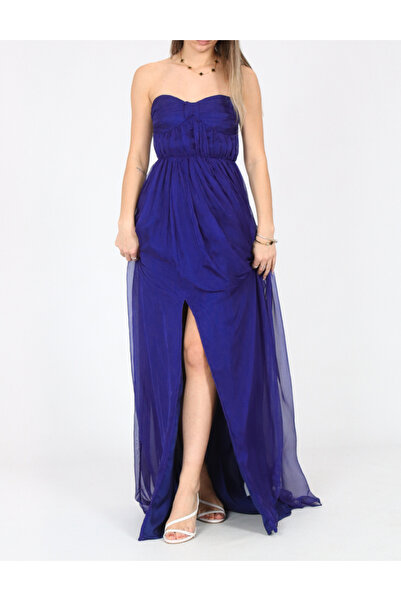 Evendi Long dress, Blue