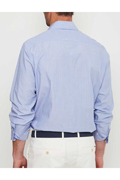 Hackett Camasa, alb/albastru