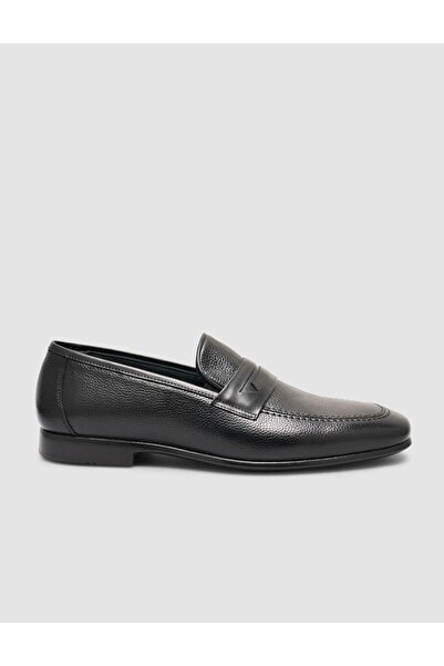 Cabani 100% Genuine Leather Black Men's Classic Loafer