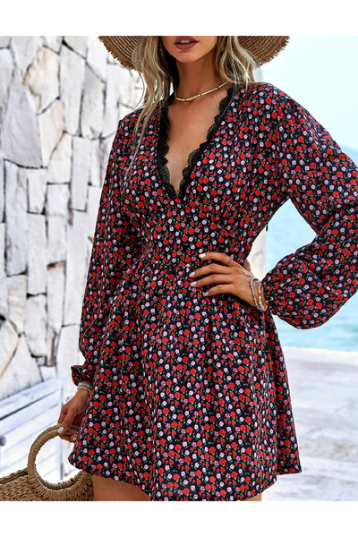 Evendi Short dress, Floral print