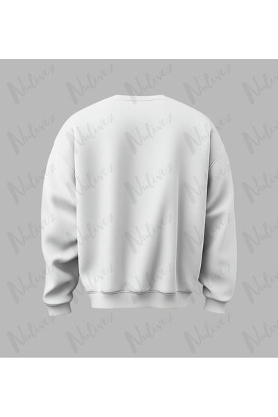 Nulivez Palestine Design Printed High Quality Unisex Oversized O Neck Sweatshirt