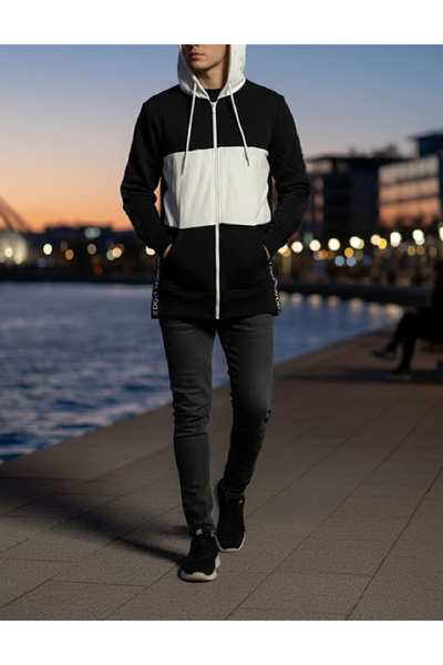 Evendi Hanorac, Negru/Alb