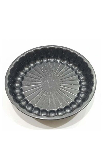 Roomlyne قالب كيك دائري مطلي بالجرانيت غير لاصق للخبز والكعكات والفطائر محلية الصنع