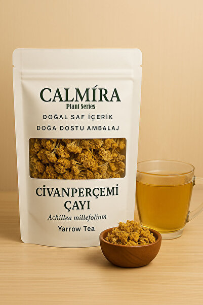 CALMİRA شاي نبات الأشبيلة 40 جرام / شاي يارو / أشبيلة ميليفاليوم / بدون إضافات