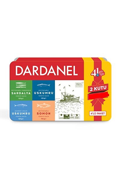 Dardanel Küçük Balık Serisi 4'lü 485 G
