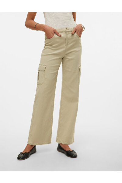 Vero Moda Pants, Beige