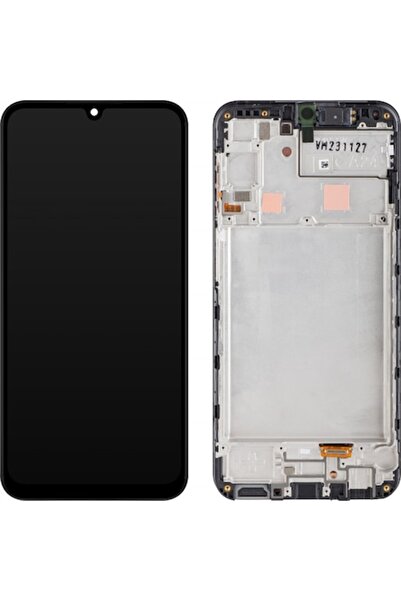 GERICOM Samsung Galaxy A24 4G (A245) Touchscreen Display with Frame - Black (Service Pack GH82-31240A)