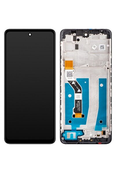 GERICOM Ecran tactil cu ramă pentru Motorola Moto G60S - Negru