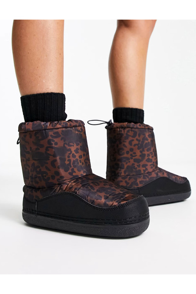 Truffle Collection Boots, Animal print