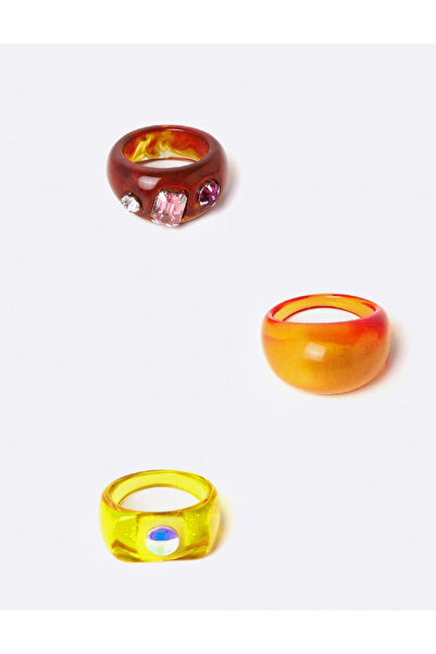 Evendi Ring Set, Mixed Colors