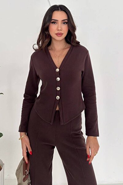 ZISHAN Comfortable Fit Stylish Office and Casual Wear Thessaloniki Women's Two-Piece Suit 5009