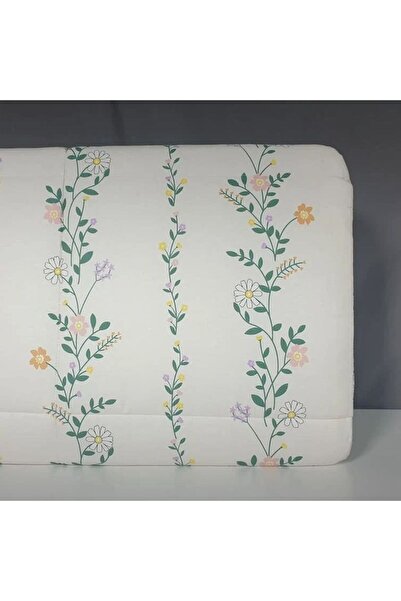 Reiashn Daisy patterned summer double bedspread, 100% cotton