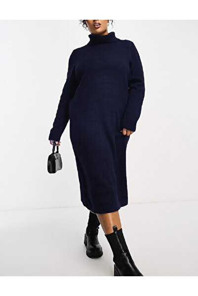 Only Carmakoma Medium dress, Navy blue