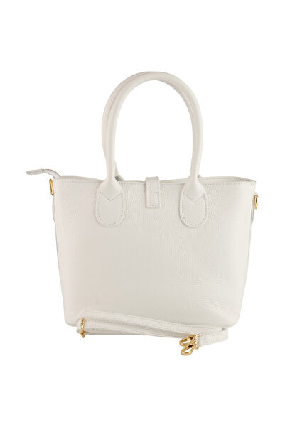 AZZURA Ava 100% Leather Bag (8247) - White