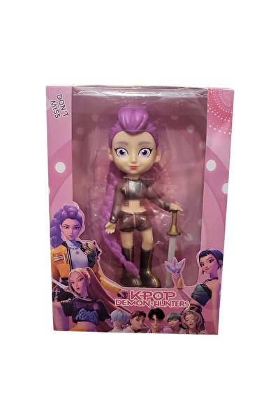 First Choice K-POP Demon Hunters figurine, 15 cm vibrant colors, modern design, set with accessories, 30x15cm