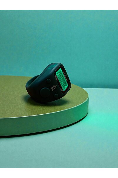 Hac AVM Yüzük Model Dijital Zikirmatik – LED Gösterge ve 100’lük Uyarı Fonksiyonlu Akıllı Tesbihmatik