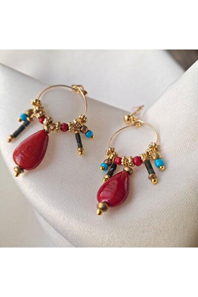 azra takı tasarım Handmade Colorful Dangling Women's Earrings
