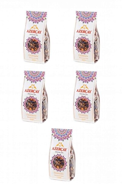 AZERÇAY Azer loose leaf red tea with selected bergamot and rose blend, 100g, carton (5 cans)