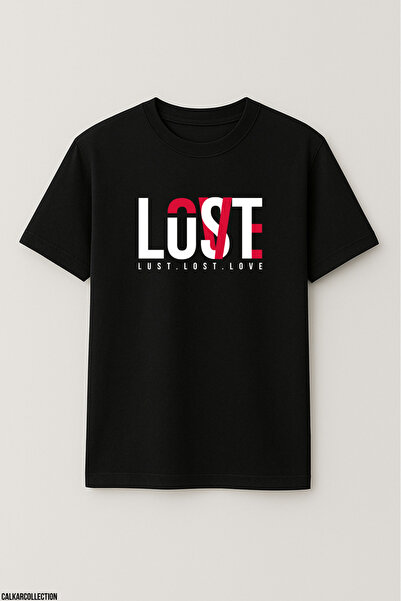 CALKARCOLLECTION Unisex Oversized Lust Lost Love T-Shirt