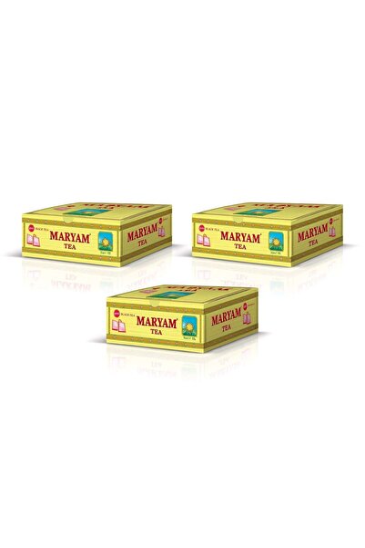AZERÇAY Maryam Black Tea Bags - 100 Bags (3 Boxes)