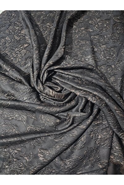 Oralı Jakarlı Brokar Kumaş