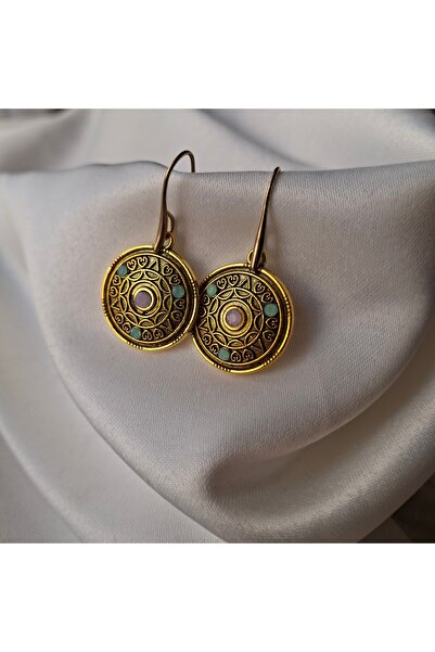 azra takı tasarım Handmade Brass Dangle Women Earrings