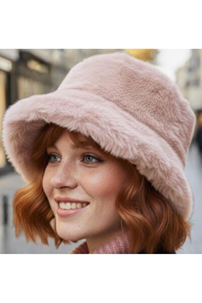 Wearflawless Plush Winter Soft Furry Bucket Hat, Winter Bucket Hat, Plush Hat, Plush Beanie