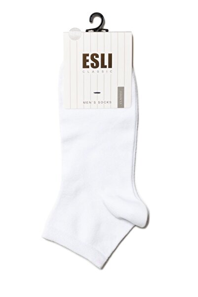 Conte Elegant Short cotton socks, Esli Classic 000 - Grey, 25 (40-41)
