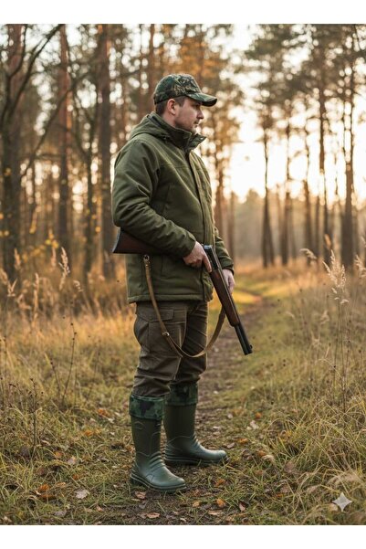 awix Waterproof Eva Sole Hunter Fisherman Biker Courier Rain Snow Boots with Thermal Socks