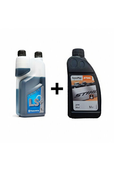Husqvarna ÖLÇEKLİ YAĞ 1 LT HEDİYE STİHL ZiNCİR YAĞI 1 LT