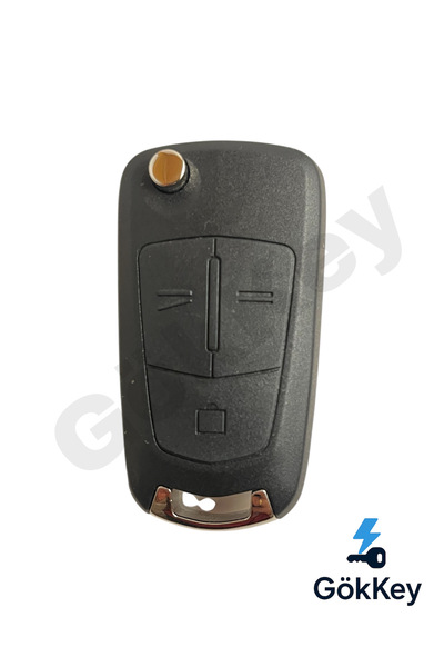 Opel Vectra C 3 Buton Sustalı Boş Kap Araba Kumanda Kabı Oto Anahtar Kabı (1 ...
