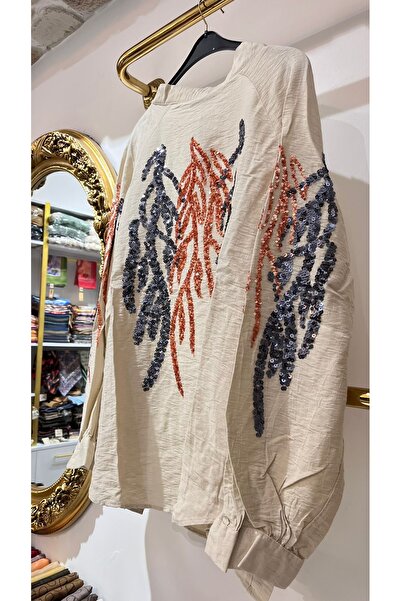 EB SCARF Linen Kimono