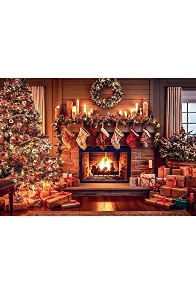 Trefl Puzzle 1000 pcs - USA "Warm Winter Night" with Poster Included