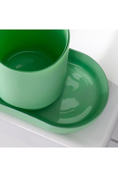 Generic 3-piece bathroom set, light green