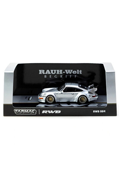 TOYFEST Tarmac Works 1/64 Rwb 964 Silver
