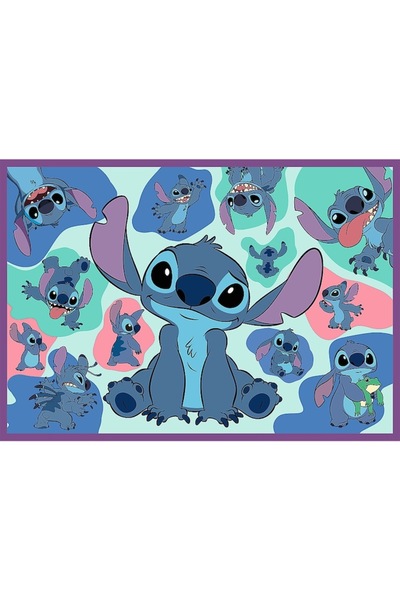 Trefl Puzzle - Disney, Amazing Stitch, 4 x 250 pieces