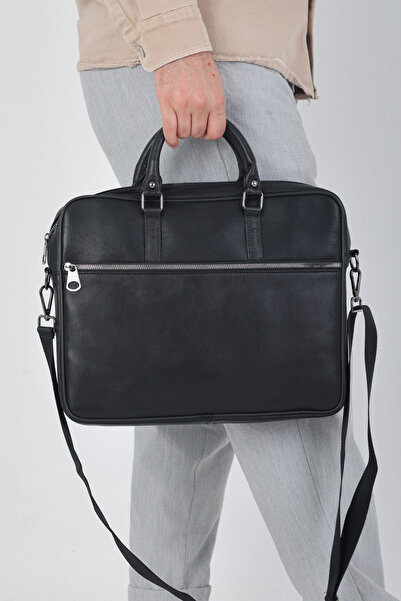 NahitaTyana Genuine Leather Laptop Bag and Briefcase