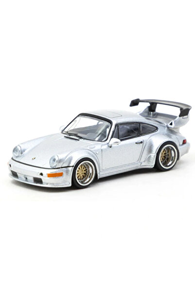TOYFEST Tarmac Works 1/64 Rwb 964 Silver
