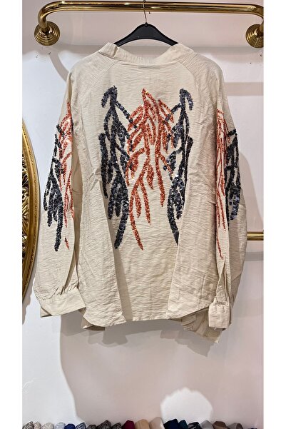 EB SCARF Linen Kimono