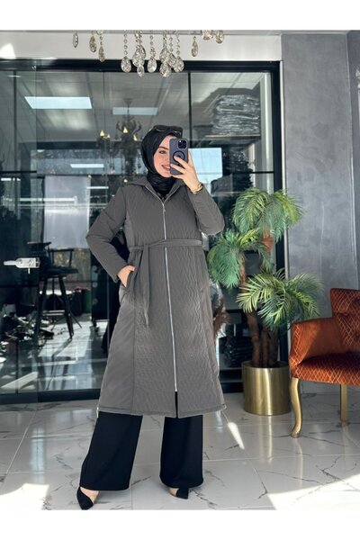 Zümra Tesettür Moda Almina Mont Antrasit