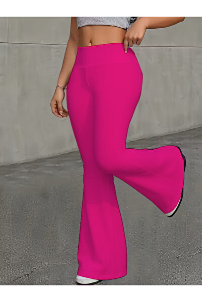 peelter Women's Juicy Crystal Stone Printed High Waist Spanish Leggings Pants Flared